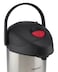 Nessan Euro Stainless Steel Insulated Pump Flask Silver 4L
