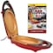 Red Copper 5 Minute Chef Electric Cooker Non-Stick Anti Scratch Surface Grill Pan for Cooking.