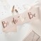 Gingerray Pick and Mix Rose Gold Bride To Be Sash- Pink