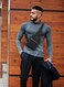 Men's Chest Bag, Suitable for Outdoor Sports, Leisure and Travel, Canvas Fabric, with Earphone Hole