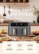 Air Fryer Electric 8 Liters Hot Oven Oilless Cooker LCD Digital Touch Screen 2800W