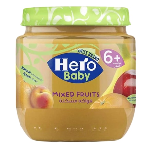Hero Baby Mixed Fruits Jar125G