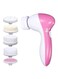 Generic 5-In-1 Beauty Care Massager Pink/White