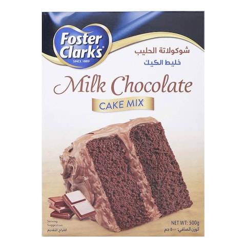 Foster Clark&#39;s Milk Chocolate Cake Mix 500g