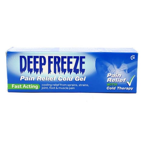 Deep Freeze Cold Gel Pain Relief 100g