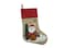 Santa Jute Stocking 46cm