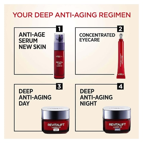 LOreal Paris Revitalift Laser X3 Day Cream - 50 ml