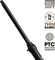 GHD Thin Wand Hair Curler, 0.5&quot; Hair Curler Wand With Safer-For-Hair Styling Tool Temperature, Perfect Curling Wand To Create Tight Curls In Seconds With All Day Curl Hold - Black