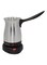 sokany Turkish Coffee Maker Silver/Black 12x10.5x9.5centimeter