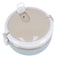 Royalford 700ml Single Layer Round Lunch Box, Leak-Proof &amp; Airtight Lid Food Storage Container, High-Quality Stainless Steel Inner, Portable And Dishwasher, Microwave Safe