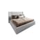 In House Palermo Velvet Bed Frame - Single - 200x90 cm - White