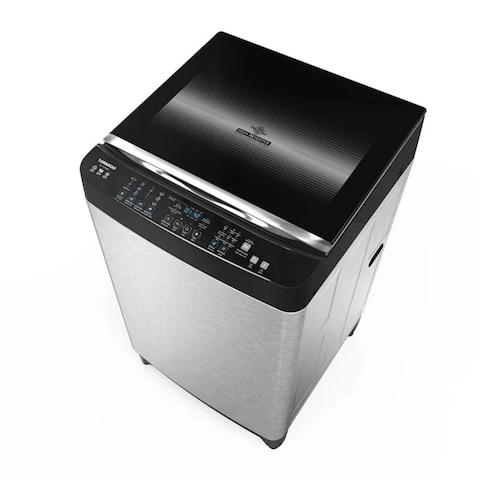 TORNADO Top Loading Automatic Washing Machine - 15 Kg - Stainless - TWT-TLD15RSC
