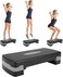 Adjustable Workout Aerobic Stepper Step Platform Trainer, Exercise Equipment for Women at Home