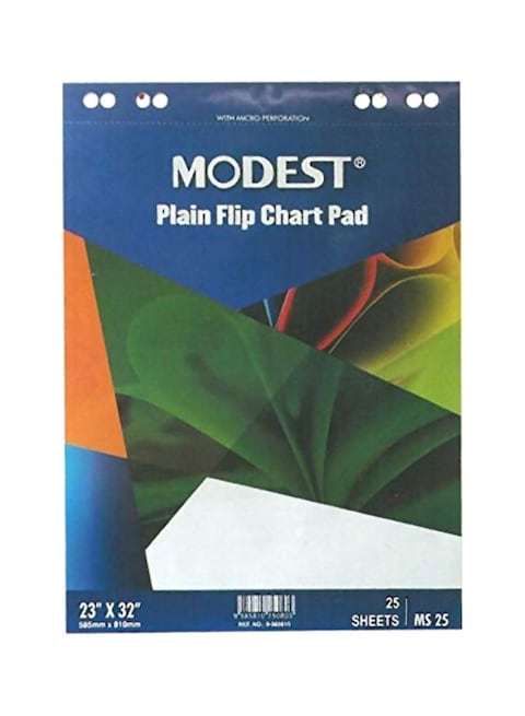 Flip Chart Notepad Blue/Green/Orange