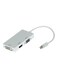 Generic 3 In 1 Mini Display Port Dp To HDMI Dvi Adapter White