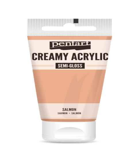 CREAMY ACRYLIC SEMI GLOSS SALMON