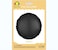 Party Time 1pc 18" Matte Black Round Foil Balloon, Round Shaped Foil Balloon Valentines Day Mylar Balloons for Mother's Day, Wedding Decoration &amp; Engagement - Birthday Party Supplies