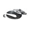 Raj Stainless Steel Appachatty Pan Black 21cm