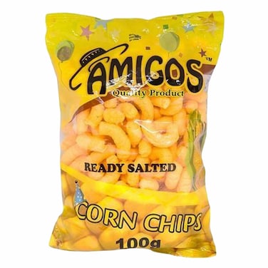 Amigos Ready Salted Corn Chips 100G
