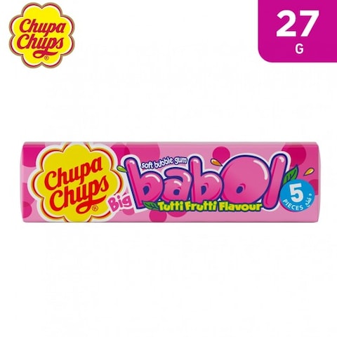 Mega Big Babol Gum Tutti Frutti - 27 Gram