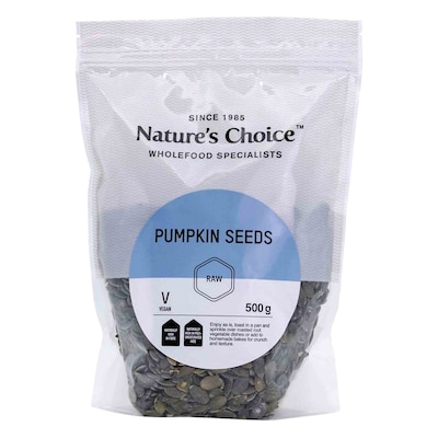 Nature's Choice Pumpkin Seed 500g