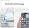 elago Hybrid Clear Compatible with iPhone 15 Military Grade Drop Protection case cover - Transparent