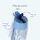 HYDROBREW Water Bottle 800ml with Grab String - Blue