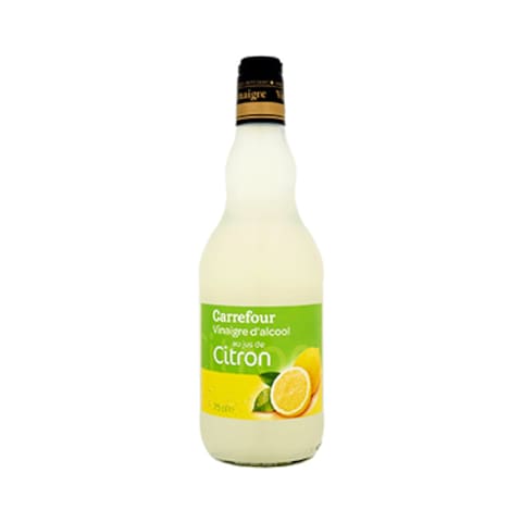Carrefour Vinegar Lemon 750ML