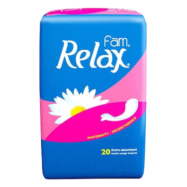 Sanita Fam Relax Maternity Pads 20 Count