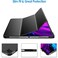 HYX Case For iPad Pro 12.9-Inch (2022/2021//2020/2018 Model, 6th/5th/4th/3rd Generation), Compatible with Pencil, Cover Auto Wake/Sleep (Black)
