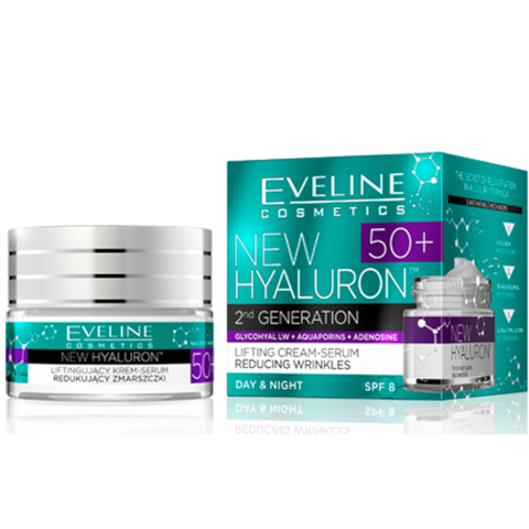 Eveline - New Hyaluron Second Generation Day &amp; Night Cream 50+ 50Ml