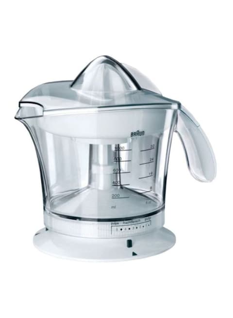 Braun Multiquick 3 Citrus Juicer 1 l 200 W MPZ9WH White/Clear