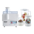 Buy Nikai NFP1724NK 4-In-1 Food Processor 300W 1.6L White in Saudi Arabia