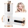 Rechargeable Automatic Hair Curler White/Gold