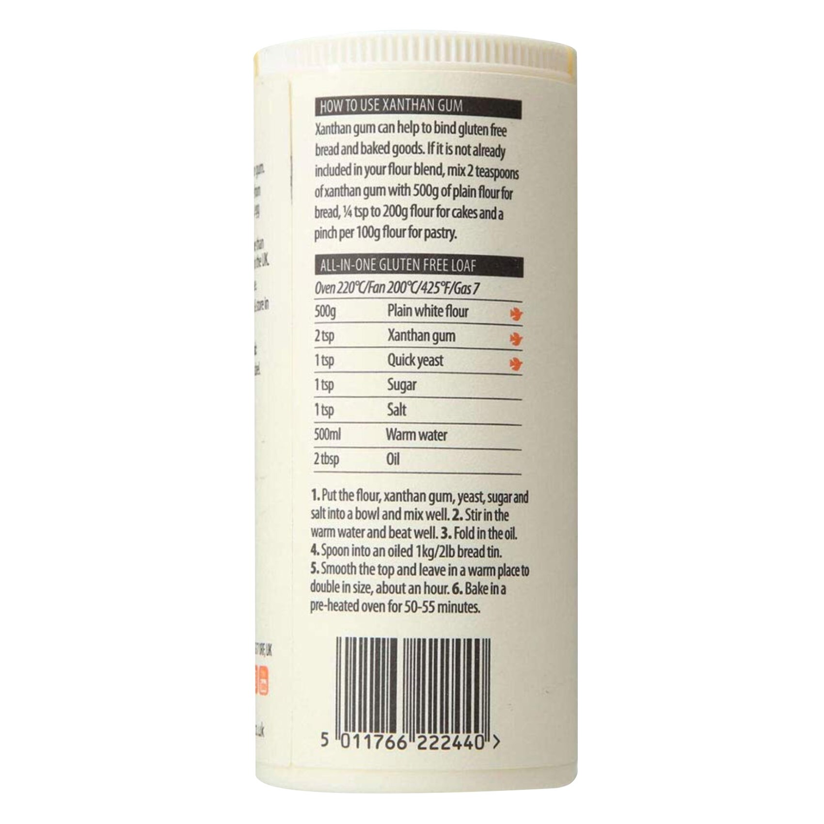 Doves Farm Freee Gluten Free Xanthan Gum 100 Gram product thumbnail 3