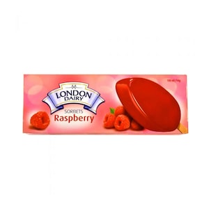 London Dairy Ice Cream Stick Raspberry Sorbet 90ml