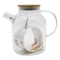 GLASS JUG WITH BAMBOO LID 1.8L 5573