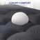 Vital Mattress Topper Soft Comfort White 500 GSM (Gray, Super King Size - W 200 X L 200 Cm)