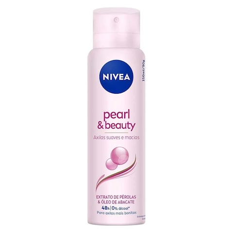 Buy Nivea Deodorant Pearl and Beauty Spray for Women - 150ml in Egypt