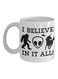 muGGyz Let's Drink Like Mermaids Printed Coffee Mug White