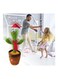 Dancing Cactus Plush Stuffed Toy with Music