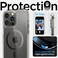 Spigen Ultra Hybrid (MagFit) designed for iPhone 14 Pro Max case cover compatible with MagSafe - Carbon Fiber