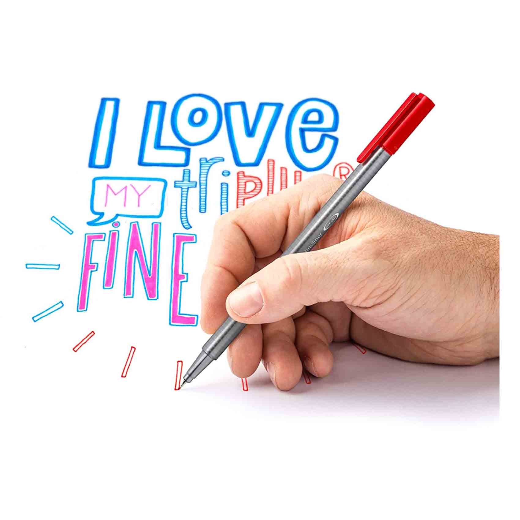 Staedtler Triplus Fineliner 4 Pieces product thumbnail 5