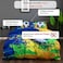 Luna Home Single size 4 pieces, without filler, soccer ball 3D design.