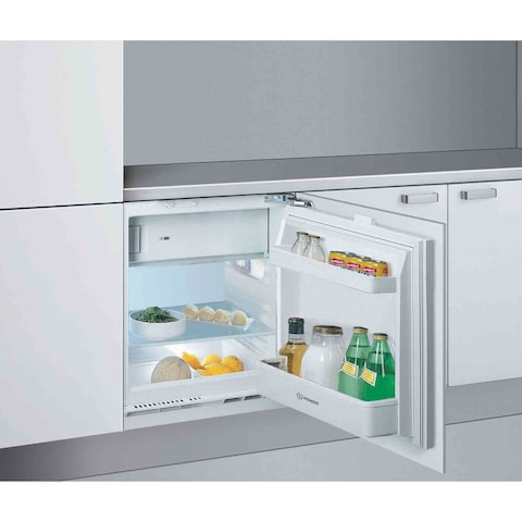 Indesit Under Cabinet Refrigerator With Freezer INTSZ 108L White