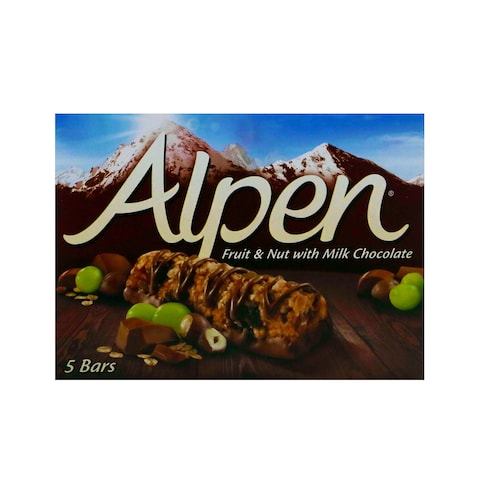 Alpen fruit nut with milk chocolate 29g&times;5