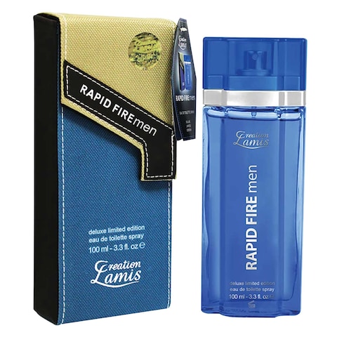 Creation Lamis Rapid Fire Eau De Toilette Spray For Men 100ml