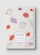 Lowha Spiral Notebook With 60 Sheets And Hard Paper Covers With Species Doodle Design, For Jotting Notes And Reminders, For Work, University, School