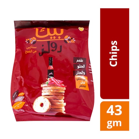 Bake Rolz Snacks Sweet Chili Flavor - 25 gram