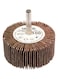 Flap Wheel With Shaft 60x30x6mm Grit:100 Brown Color YT-83364